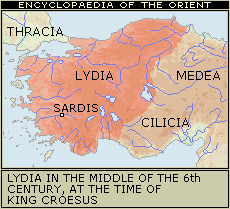 Lydia in the 6th century