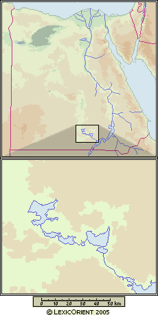 New lakes, Egypt
