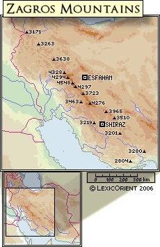 Zagros Mountains, Iran