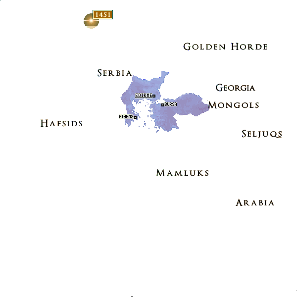 Ottoman Empire in 1451