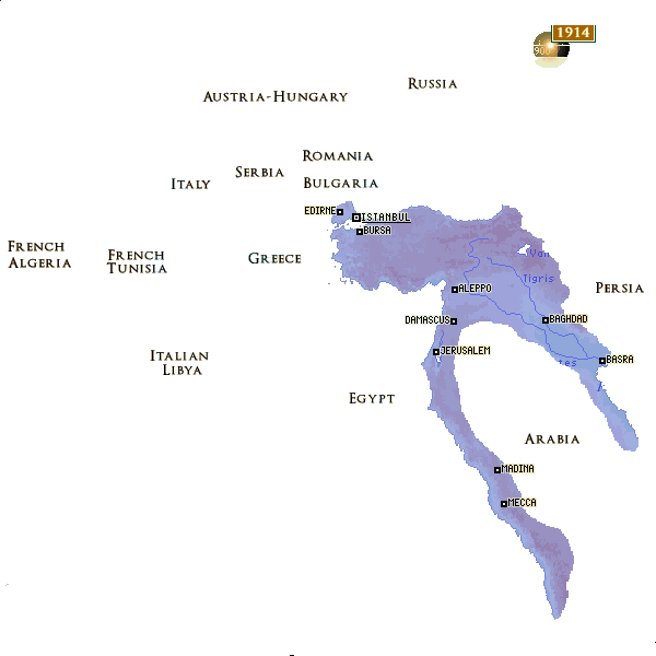 Ottoman Empire in 1914