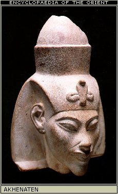 Bust of Akhenaten.