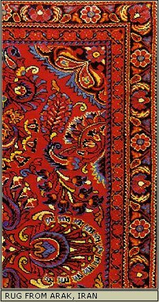 Rug from Arak, Iran
