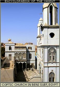 Coptic church in Beni Suef, Egypt