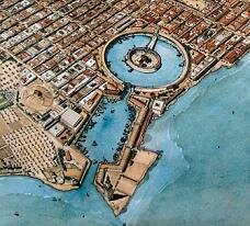 Reconstruction of 2nd century CE Carthage - the Roman city