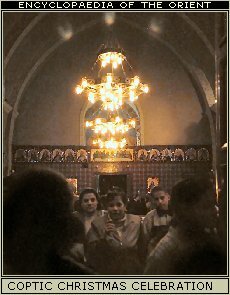 Coptic Christmas celebration in Egypt.