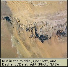 The village of Al-Qasr. Dakhla oasis, Egypt.