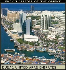 The Burj al-Arab Hotel of Dubai, United Arab Emirates.