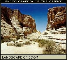 Landscapes of Edom. From Wadi Dana, Jordan.