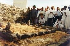 Fatima's grave at Jannat al-Baqi, Madina, Saudi Arabia