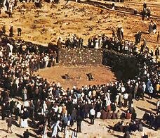 Fatima's grave at Jannat al-Baqi, Madina, Saudi Arabia