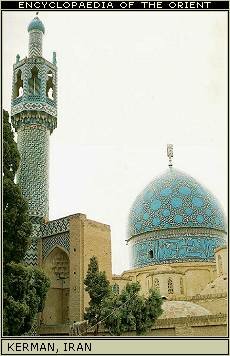 Purpose meets artistry in Kerman, Iran: Wind towers and domed house roofs.