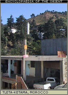 Village in the Ketama region. Morocco.