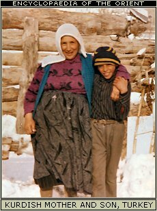 Young Kurdish woman.