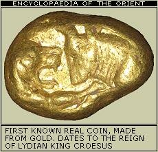 First known real coin from the reign of Lydian king Croesus