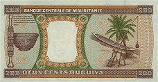 Mauritanian 200 ouguiyas