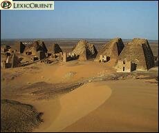 Pyramids at Mero�, Sudan