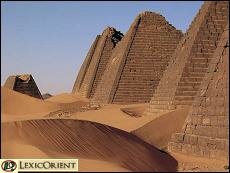 Pyramids at Mero�, Sudan