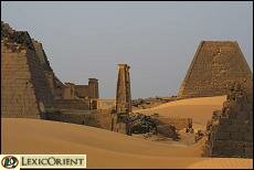 Pyramids at Mero�, Sudan