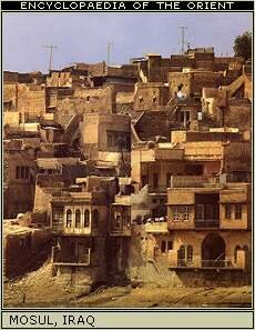 Old quarters of Mosul, Iraq.