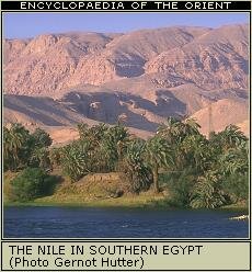 The Nile passing through Khartoum, Sudan.