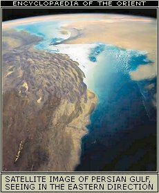 Satellite photo of Persian Gulf (NASA)