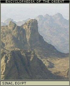 Watching the mountains from Mount Sinai, Sinai, Egypt.