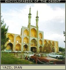 Air towers of Yazd, Iran.