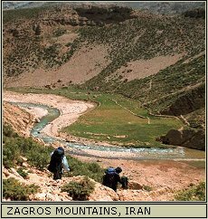 Zagros mountains, Iran