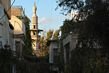 Detail seen from a side street to the Straight Street.