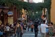 Popular recreational streets in Kadik&ouml;y, on the Asian side.