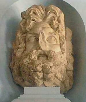 Head of Jupiter from Dougga, Bardo Musuem, Tunis, Tunisia