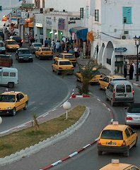 Taxis in Hammamet, Tunisia